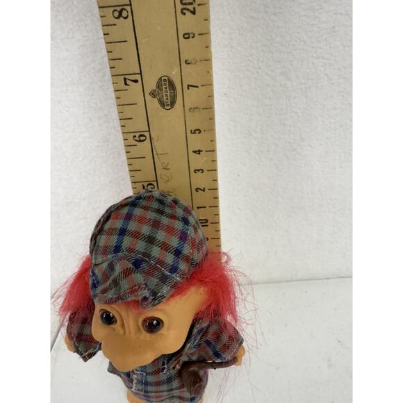 sherlock holmes troll‎ Russ Berrie 5" Red hair - Picture 5 of 5